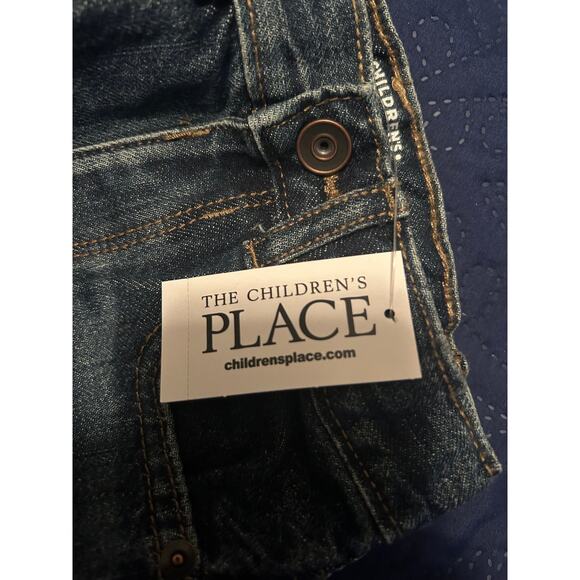 #1NWT Childrens Place 3 Pair Size 3T Jeans 3 Different Washes Adjustable Waist - Picture 3 of 4